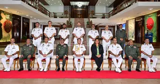 ঢাকা সেনানিবাসে ব্যস্ততম দিন পার করছেন মালদ্বীপ ন্যাশনাল ডিফেন্স ফোর্স প্রধান